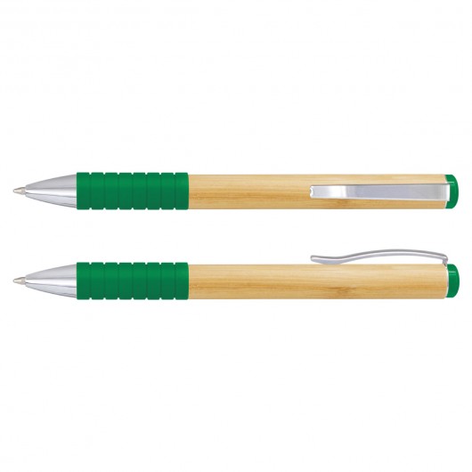 Bamboo Twist Pens dark green
